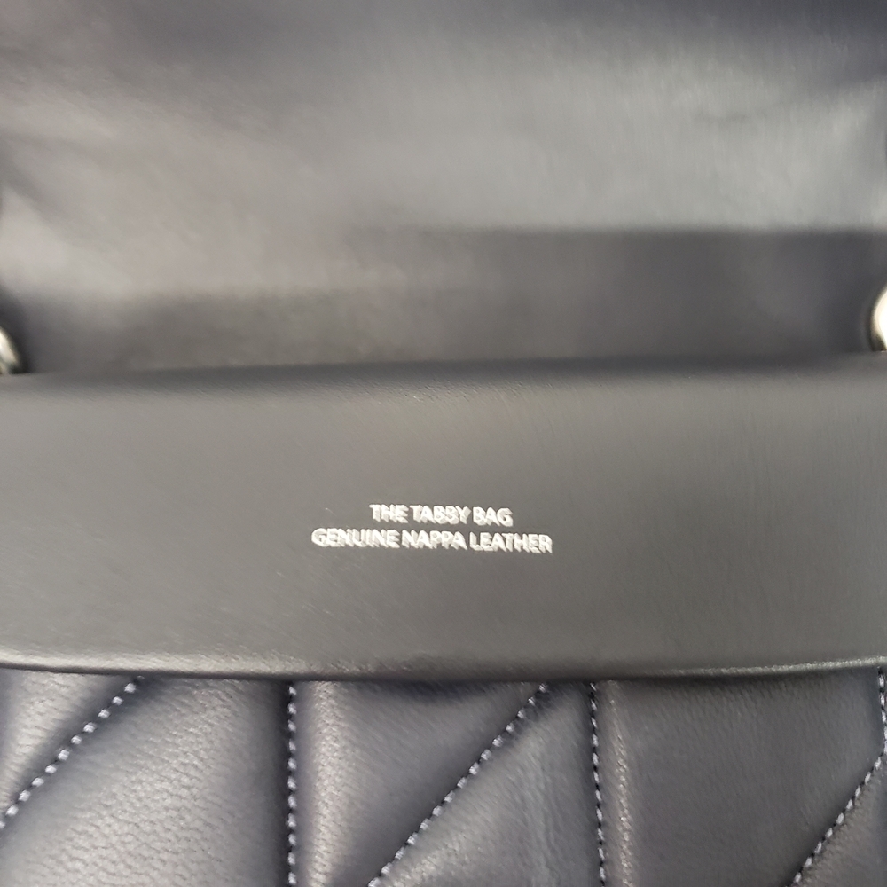 Coach Tabby 26 Tie Dye Metallic Gray Quilted Shoulder Bag - Picture 14 of 15